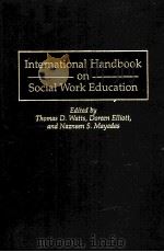 INTERNATIONAL HANDBOOK ON SOCIAL WORK EDUCATION（ PDF版）