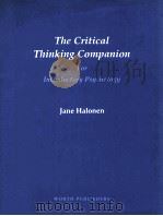 THE CRITICAL THINKING COMPANION FOR INTRODUCTORY PSYCHOLOGY     PDF电子版封面  1572590181   