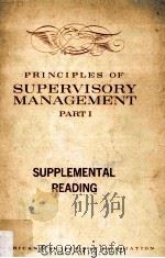 Principles of Supervisory Management Part I   1962  PDF电子版封面     