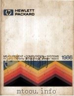 HEWLETT PACKARD 1986     PDF电子版封面     