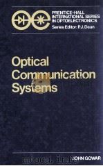 OPTICAL COMMUNICATION SYSTEMS（1984 PDF版）