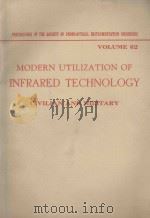 PROCEEDINGS OF THE SOCIETY OF PHOTO-OPTICAL INSTRUMENTATION ENGINEERS MODERN UTILIZATION OF INFRARED   1975  PDF电子版封面  0892520744   