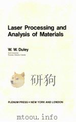 LASER PROCESSING AND ANALYSIS OF MATERIALS（1983 PDF版）