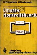 Lineare Kontrolltheorie   1985  PDF电子版封面  3540136266   