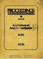 Applications of Artificial Intellingence   1984  PDF电子版封面    John F.Gilmore 