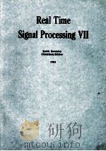 PROCEEDINGS OF SPIE-THE INTERNATIONAL SOCEITY FOR OPTICAL ENGINEERING VOLUME 495 REAL TIME SIGNAL PR（1984 PDF版）