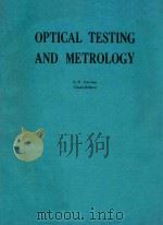 PROCEEDINGS OF SPIE-THE INTERNATIONAL SOCIETY FOR OPTICAL ENGINEERING VOLUME 661 OPTICAL TESTING AND（1986 PDF版）
