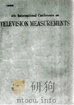 Fourth International Confefence on TELEVISION MEASUREMENTS 20-21 June 1991   1991  PDF电子版封面     