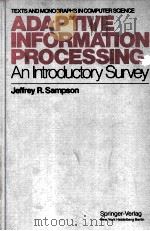 Adaptive Information Processing An Introductory Survey   1976  PDF电子版封面  0387077391   