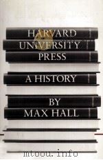 HARVARD UNIVERSITY PRESS A HISTORY   1986  PDF电子版封面  0674380800   