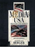 MEDIA USA PROCESS AND EFFECT SECOND EDITION   1991  PDF电子版封面  0801304520   