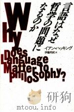 言語はなぜ哲学の問題になるのか   1989.05  PDF电子版封面    Hacking 