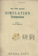 PECORD OF PROCEEDINGS the 15th annual SIMULATION symposium（1982 PDF版）
