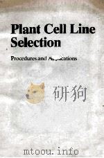 PLANT CELL LINE SELECTION（1990 PDF版）