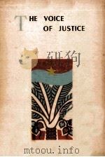 The Voice of Justice   1963  PDF电子版封面     