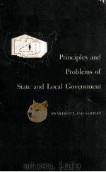 Principles and Problems of State and Local Government   1958  PDF电子版封面     
