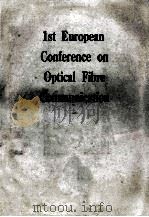 First European Conference on OPTICAL FIBRE COMMUNICATION 16-18 September 1975（1975 PDF版）