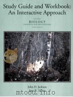 STUDY GUIDE AND WORKBOOK:AN INTERACTIVE APPROACH FOR STARR'S BIOLOGY CONCEPTS AND APPLICATIONS（1997 PDF版）