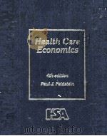 Health care economics    4th Edition（1993 PDF版）