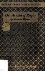 Dr.Arnold of Rugby     PDF电子版封面     