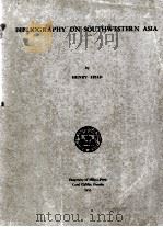 Bibliography on Southwestern Asia   1953  PDF电子版封面     