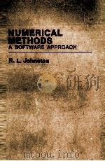 NUMERICAL METHODS A SOFTWARE APPROACH（ PDF版）