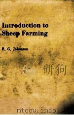 INTRODUCTION TO SHEEP FARMING     PDF电子版封面    R.G.JOHNSTON 
