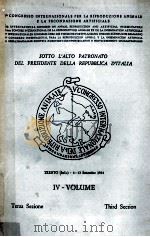 SOTTO LALTO PATRONATO DEL PRESIDENTE DELLA REPUBBLICA DITALIA VOLUME IV（ PDF版）