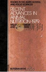 RECENT ADVANCES IN ANIMAL NUTRITION-1979     PDF电子版封面     