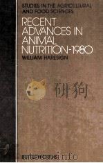 RECENT ADVANCES IN ANIMAL NUTRITION-1980     PDF电子版封面     