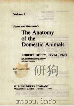 THE ANATOMY OF THE DOMESTIC ANIMALS VOLUME 1     PDF电子版封面     