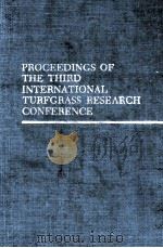 PROCEEDINGS OF THE THIRD INTERANTIONAL TURFGRASS RESEARCH CONFERENGCE（ PDF版）