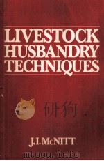 LIVESTOCK HUSBANDRY TECHNIQUES     PDF电子版封面     