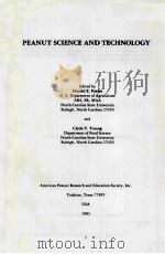 PEANUT SCIENCE AND TECHNOLOGY     PDF电子版封面    HAROLD E.PATTEE 