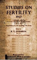STUDIES ON FERTILITY 1957（ PDF版）