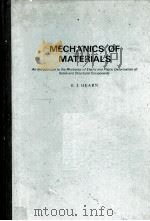 MECHANICS OF MATERIALS AN INTRODUCTION TO THE MECHANICS OF ELASTIC AND PLASTIC DEFORMATION OF SOLIDS（ PDF版）