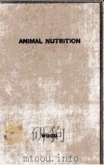 ANIMAL NUTRITION SECOND EDITION（1934 PDF版）