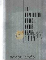THE POPULATION COUNCIL ANNUAL REPORT 1989（1989 PDF版）