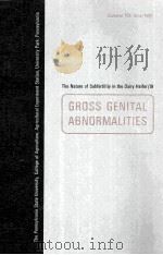 GROSS GENITAL ABNORMALITIES   1967  PDF电子版封面     