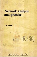 NETWORK ANALYSIS AND PRACTICE   1987  PDF电子版封面    A.K.WALTON 