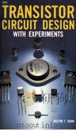 TRANSISTOR CIRCUIT DESIGN WITH EXPERIMENTS（1985 PDF版）