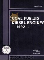 COAL FUELED DIESEL ENGINES 1992（1992 PDF版）
