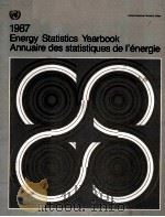 1987  Energy statistics Yearbook Annuaire des statistiques de l'energie（1989 PDF版）