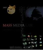 MASS MEDIA LAW 2007/2008     PDF电子版封面  0073126853   