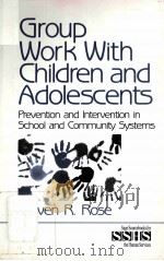 GROUP WORK WITH CHILDREN AND ADOLESCENTS     PDF电子版封面     