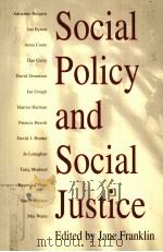 SOCIAL POLICY AND SOCIAL JUSTICE（ PDF版）