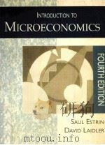 INTRODUCTION TO MICROECONOMICS FOURTH EDITION     PDF电子版封面     