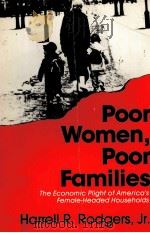 POOR WOMEN POOR FAMILIES     PDF电子版封面     