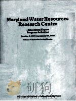 MARYLAND WATER RESOURCES RESEARCH CENTER（1980 PDF版）