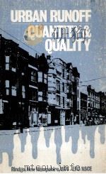 URBAN RUNOFF QUANTITY & QUALITY（1974 PDF版）